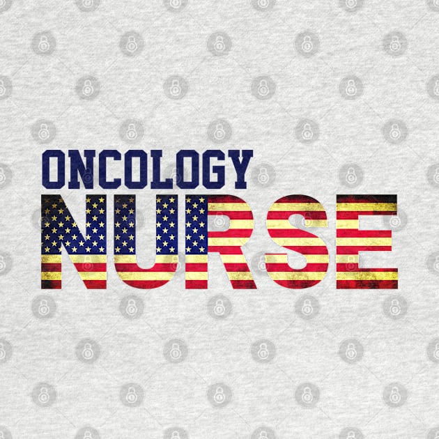 American Oncology Nurse USA Flag, Onc Department, Nursing Student by yourfavoriteshop